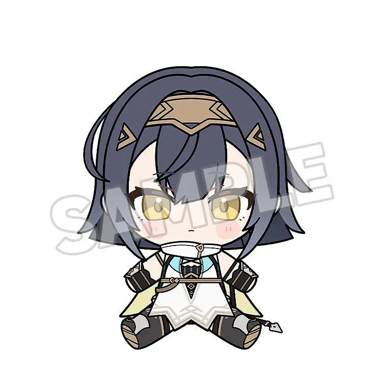 Stella Sora Chocopuni Plushie Amber in a cute chibi design with embroidered details
