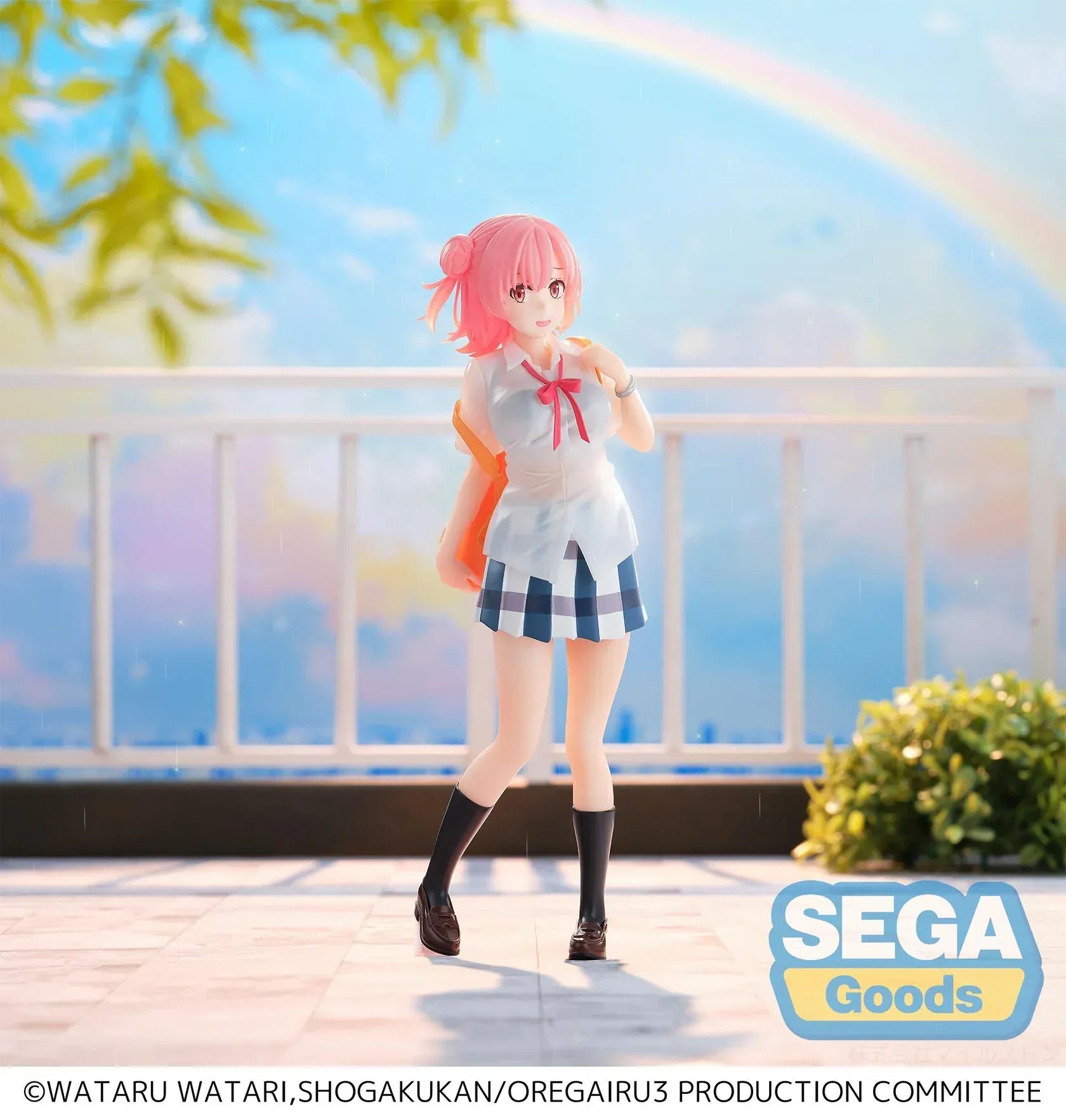 My Teen Romantic Comedy SNAFU Yui Yuigahama After School Rain figure by SEGA XStellar in school uniform