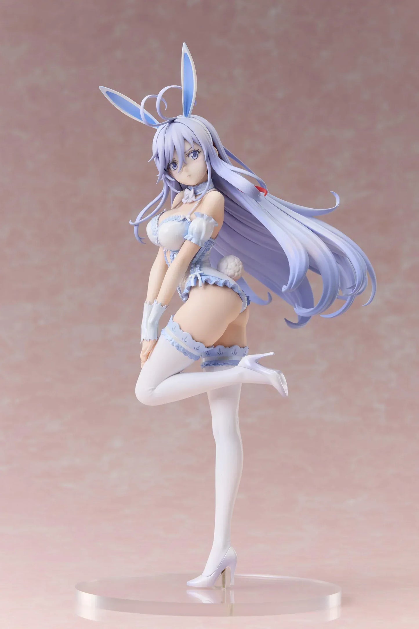 86 Eighty-Six Lena Bunny Ver 1/7 scale figure with long silver hair and pastel blue bunny outfit
