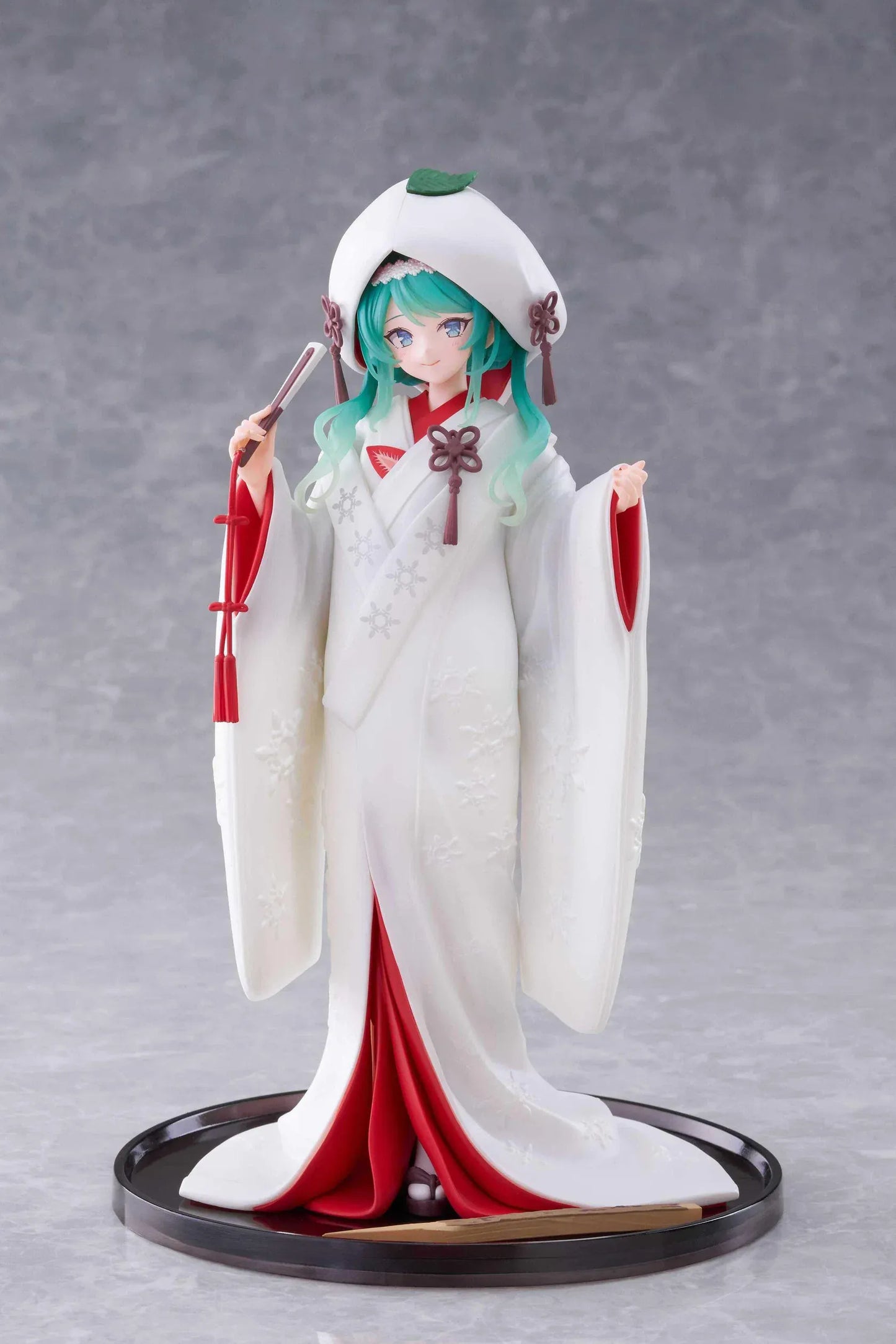 Snow Miku All Stars 2013 Ver. AMP+ Figure featuring Hatsune Miku in an elegant white and red kimono-style outfit