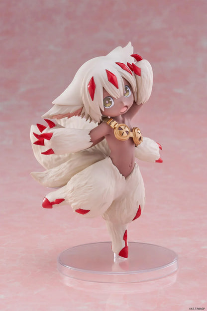 Made in Abyss: The Golden City of the Scorching Sun Faputa Coreful Figure (Re-issue) featuring Faputa in a dynamic pose with red markings and fluffy fur details.