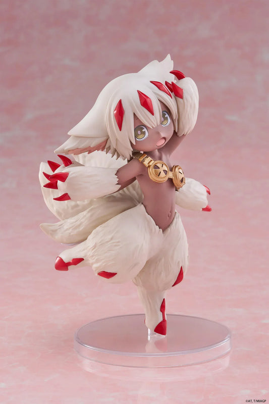 Made in Abyss: The Golden City of the Scorching Sun Faputa Coreful Figure (Re-issue) featuring Faputa in a dynamic pose with red markings and fluffy fur details.