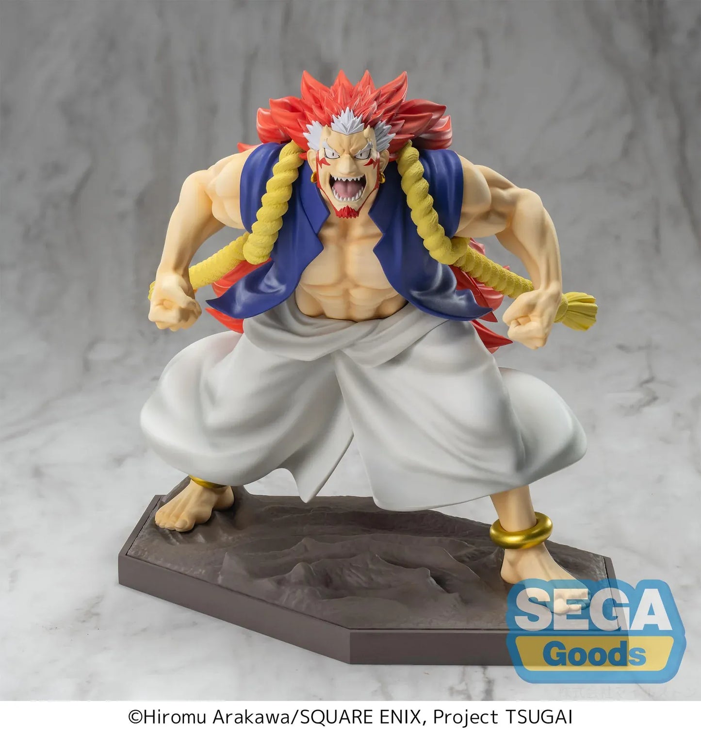 Daemons of the Shadow Realm Luminasta Right Figure with red hair in a powerful battle-ready pose