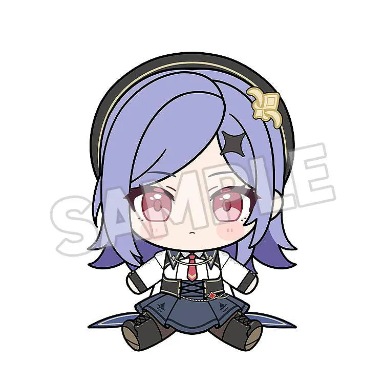 Stella Sora Chocopuni Plushie Iris in a cute chibi design with embroidered details