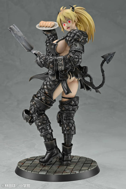 Nikaido Devil Awakening 1/7 scale Dorohedoro figure with horns tail and detailed black outfit