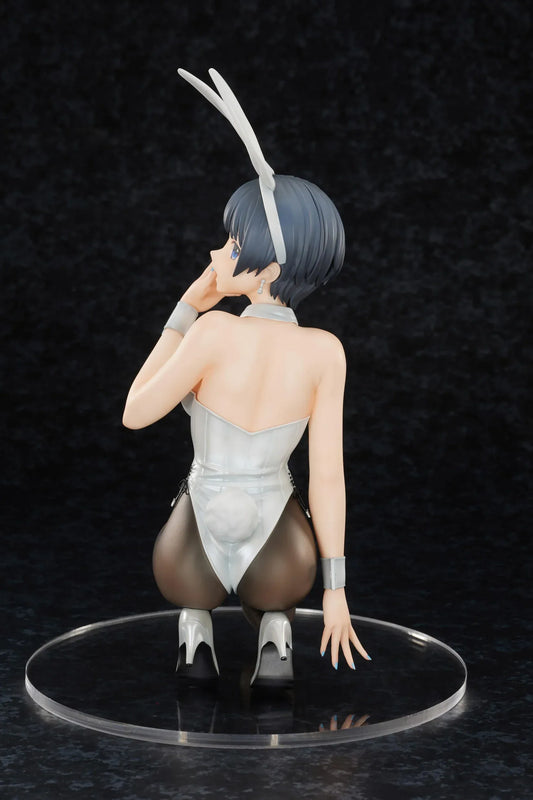 Mihoko Kirito illustration 1/4 scale figure bunny outfit white bodysuit bunny ears kneeling pose black tights collectible