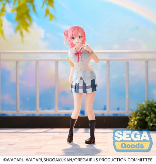 My Teen Romantic Comedy SNAFU Yui Yuigahama After School Rain figure by SEGA XStellar in school uniform