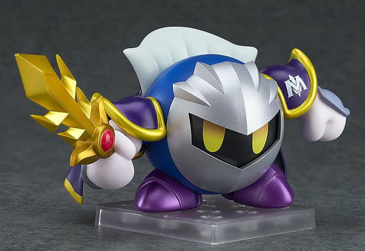 Kirby Nendoroid Meta Knight rerelease figure with silver mask and golden sword
