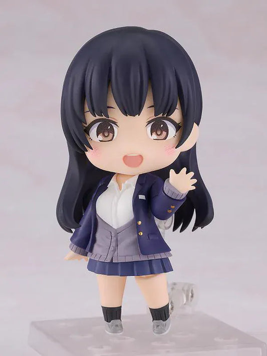 The Dangers in My Heart Nendoroid Anna Yamada reissue chibi figure wearing school uniform and waving