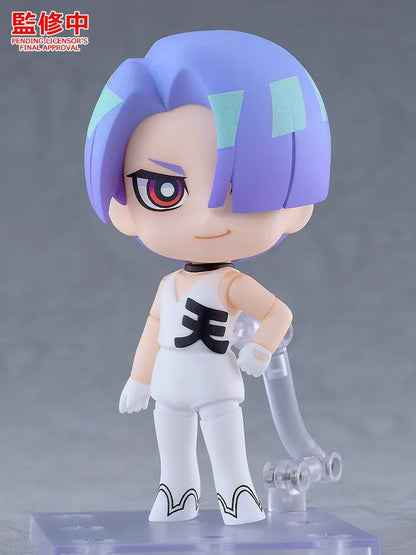 New PANTY & STOCKING with GARTERBELT Nendoroid Polyester figure with blue-purple hair and a white outfit.