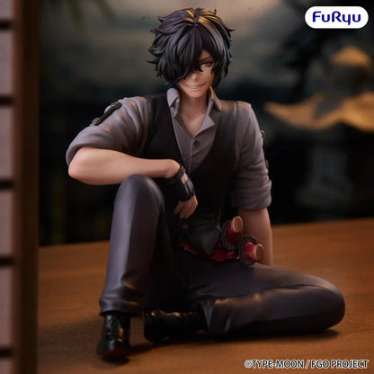Fate Grand Order Assassin Izou Okada Awesome Dapper Suit Noodle Stopper figure in a relaxed seated pose