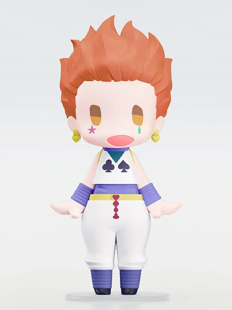 Hisoka Hello Good Smile figure Hunter x Hunter chibi anime figure simple design playing card outfit cute collectible