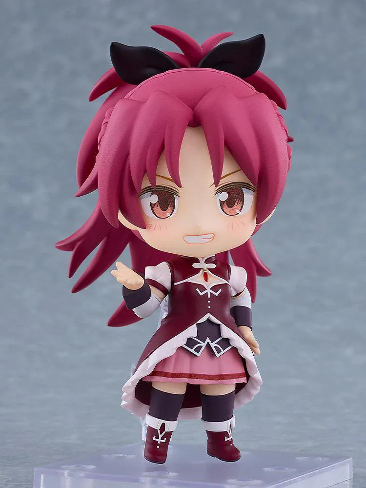Nendoroid Kyoko Sakura Walpurgisnacht Rising version figure in red outfit from Madoka Magica movie