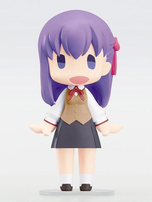 Fate/stay night HELLO! GOOD SMILE Sakura Matou chibi figure wearing her school uniform