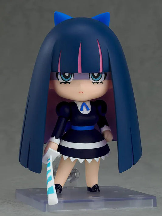 New Panty and Stocking with Garterbelt Nendoroid Stocking New Version anime figure with gothic dress and weapon accessory