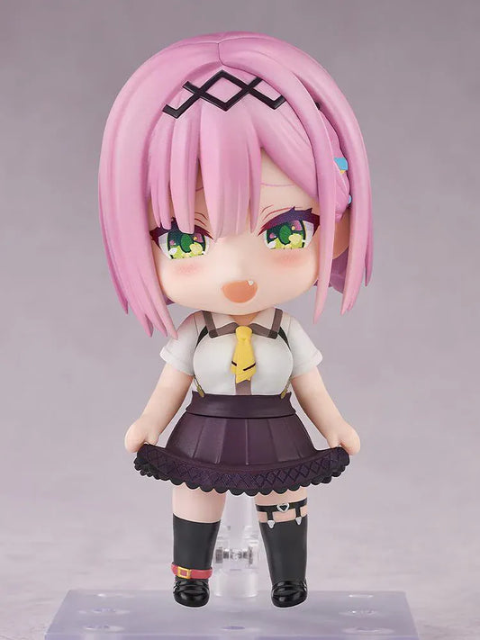 Amane Tanikaze Nendoroid Angelic Chaos Reboot chibi anime figure pink hair smiling expression Good Smile Company