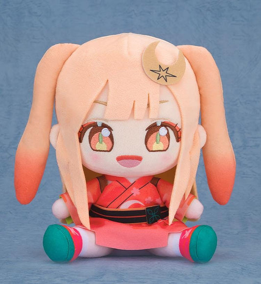 Cosmic Princess Kaguya! Kaguya VR plush wearing a pink kimono-inspired outfit in a seated pose