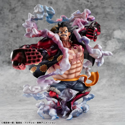 Portrait of Pirates One Piece SA-Maximum Monkey D. Luffy Gear4 Bounce-Man 10th Limited Ver. Figure