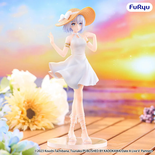 Date A Live Origami Tobiichi summer dress figure FuRyu anime collectible white dress sun hat