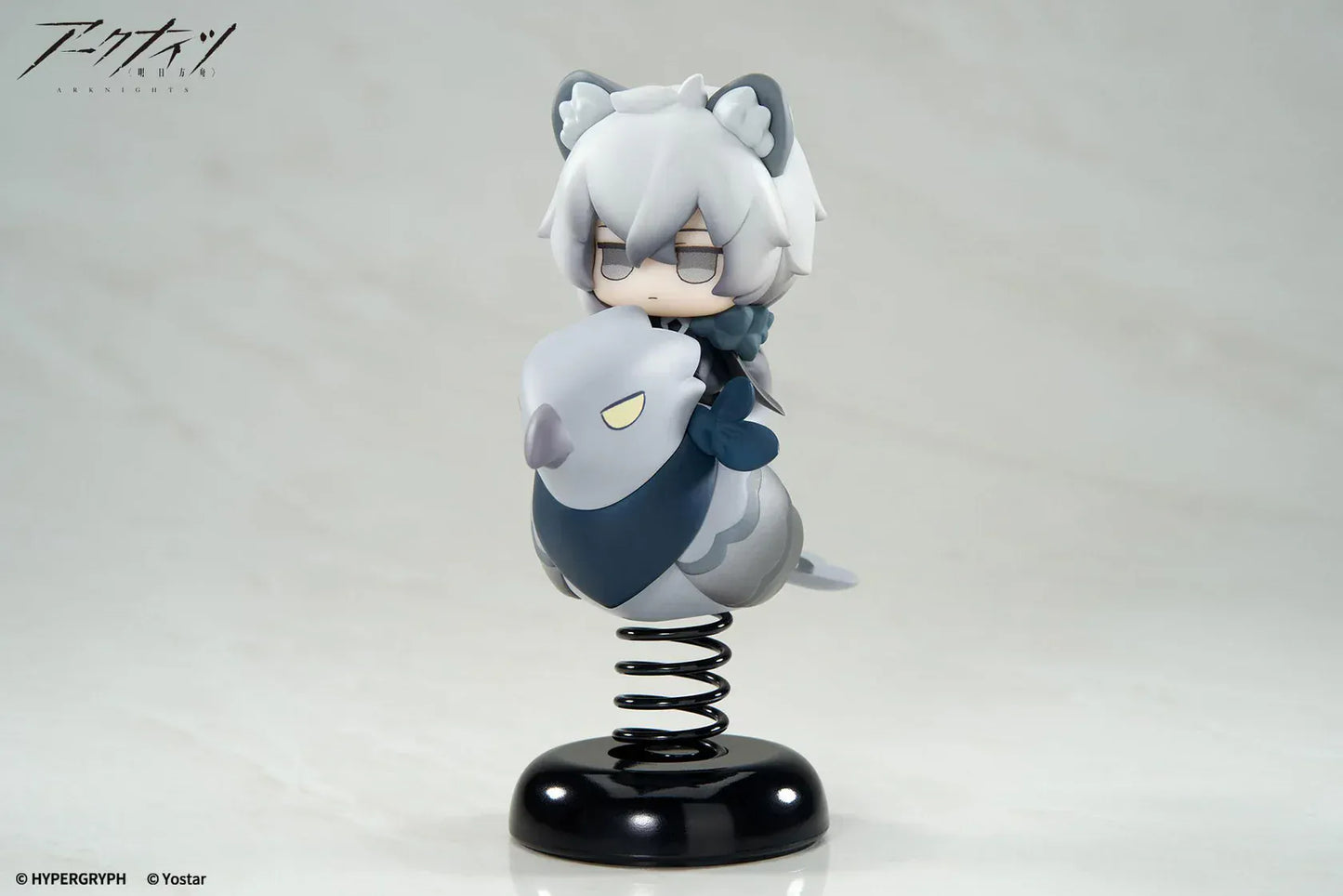 Arknights SilverAsh Happy Shake springy chibi figure