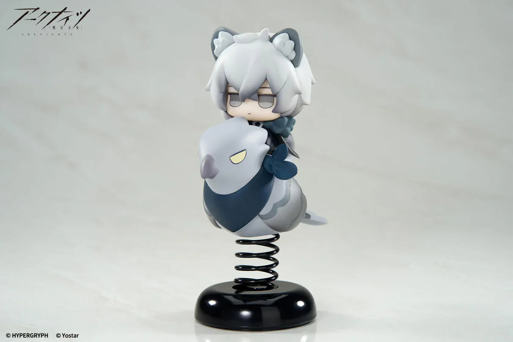 Arknights SilverAsh Happy Shake springy chibi figure