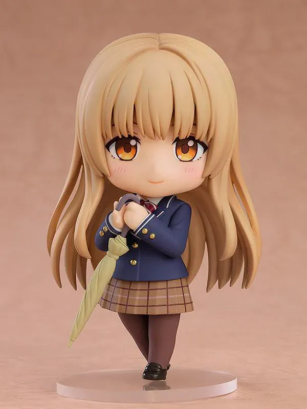 The Angel Next Door Spoils Me Rotten Nendoroid Mahiru Shiina Figure Rerelease with school uniform and umbrella accessory