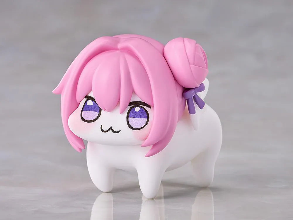 NIKKE DORO Dorothy figure with pink hair chibi design and rounded body