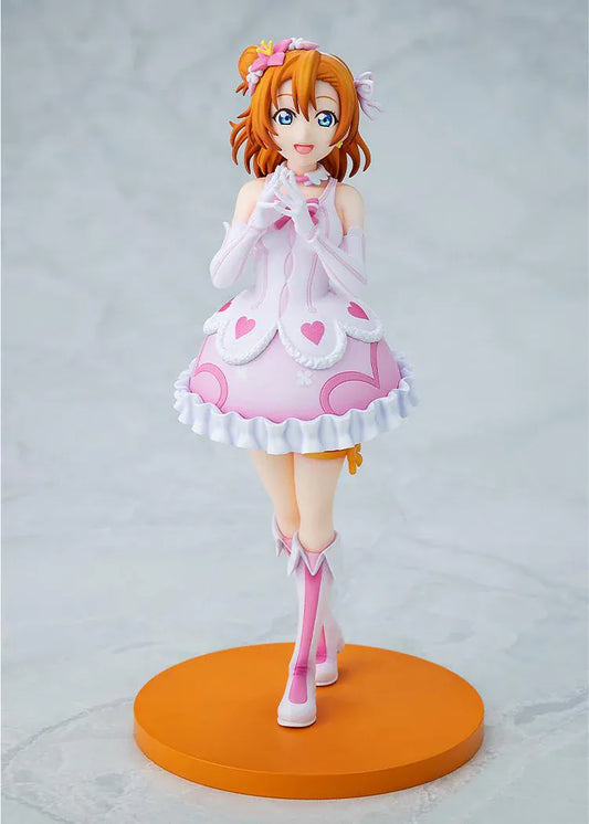 Honoka Kosaka Bokutachi wa Hitotsu no Hikari figure Love Live anime idol figure pink outfit cheerful collectible