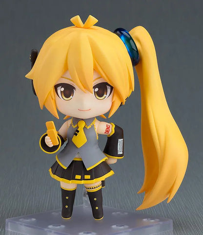 Akita Neru Nendoroid figure featuring her iconic blonde side ponytail, classic outfit, and cellphone accessory with interchangeable parts