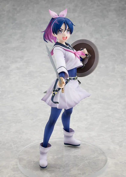 Aki Jougamine 1/7 scale figure Scum of the Brave anime sword shield pose