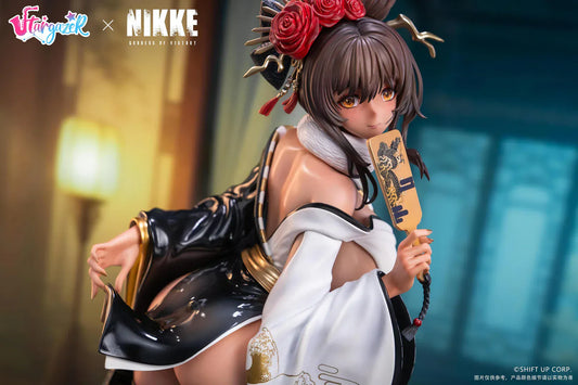 Goddess of Victory Nikke Noir Black Rabbit figure with elegant pose and detailed costume