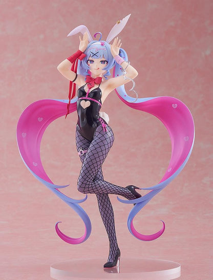 Hatsune Miku Rabbit Hole version POP UP PARADE L Size figure in bunny outfit with heart-shaped twin tails
