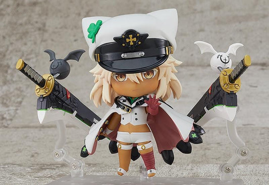 GUILTY GEAR STRIVE Nendoroid Ramlethal Valentine Figure rerelease with white outfit hat and two massive floating swords