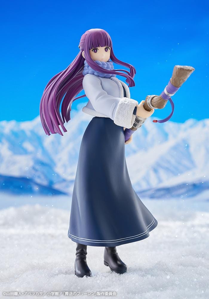 Fern Frieren Beyond Journey’s End Oshi Works figure staff purple hair anime collectible