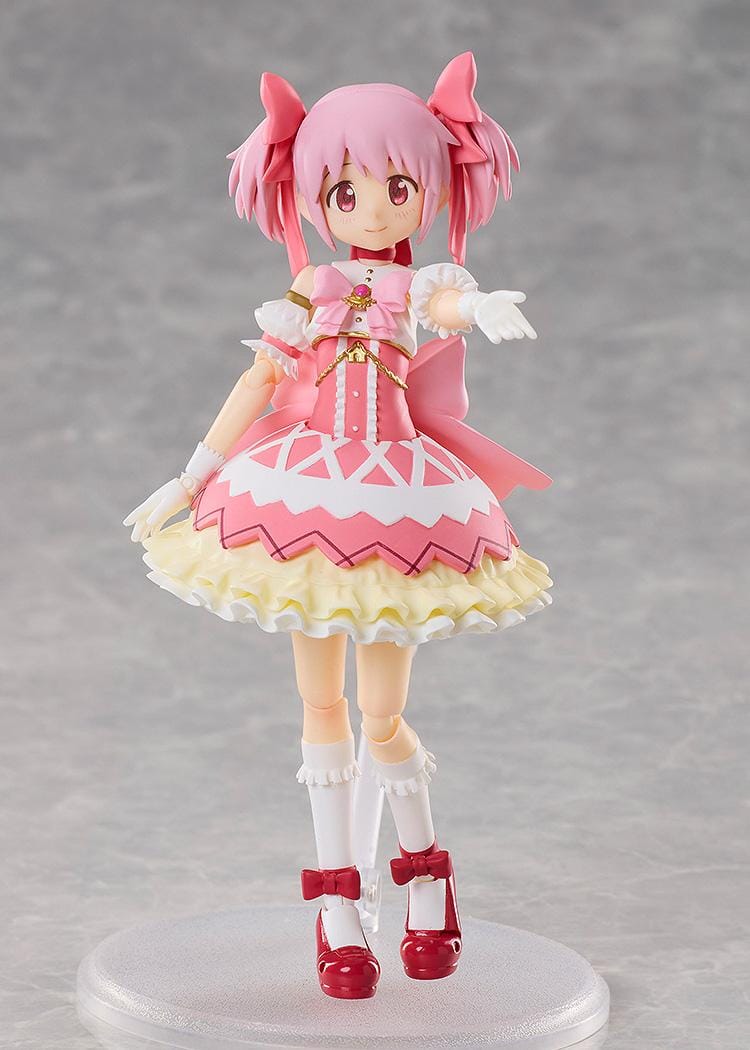 Puella Magi Madoka Magica Walpurgisnacht Rising Madoka Kaname 1/12 scale action figure wearing her new pink magical girl outfit.