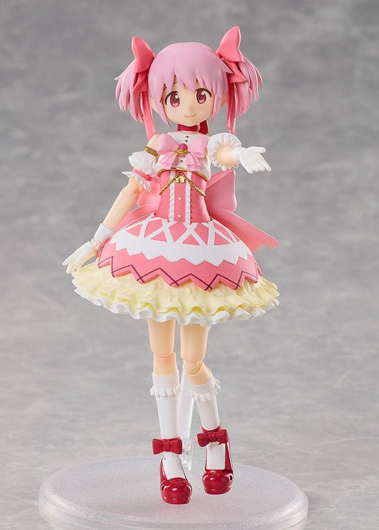 Puella Magi Madoka Magica Walpurgisnacht Rising Madoka Kaname 1/12 scale action figure wearing her new pink magical girl outfit.