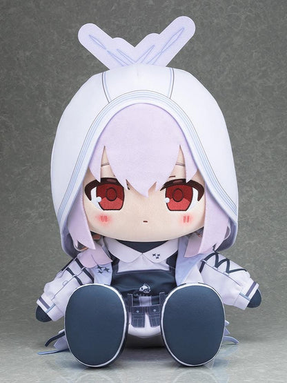 Blue Archive Chocopuni Big 40cm plushie Atsuko with hooded outfit and embroidered red eyes