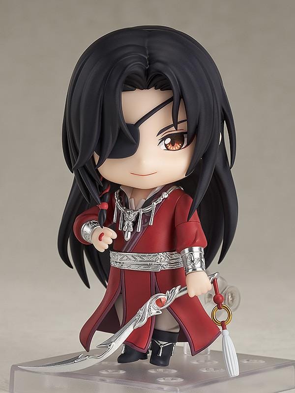 Heaven Official's Blessing Nendoroid Hua Cheng Figure Rerelease with red outfit and eyepatch