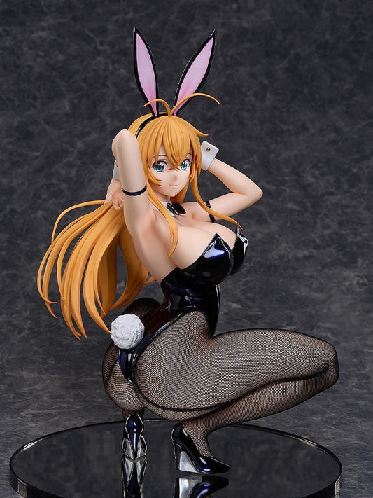 Shin Ikki Tousen Sonsaku Hakufu Bunny Ver. 2nd 1/4 scale figure in black bunny outfit with dynamic pose