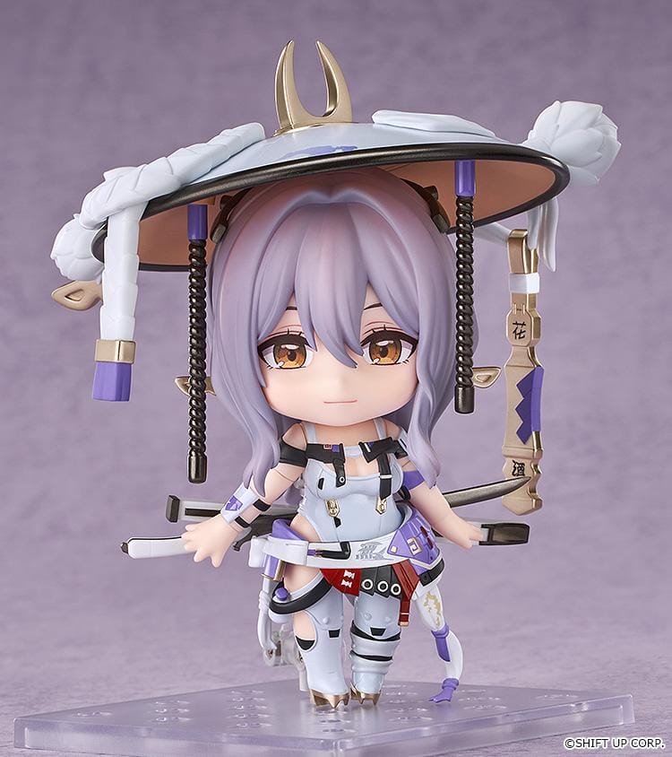 Guren Nendoroid figure from Goddess of Victory Nikke with detailed hat and accessories