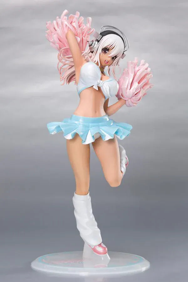 Super Sonico Cheer Girl Sun-kissed Version 1/6 scale figure with pom-poms