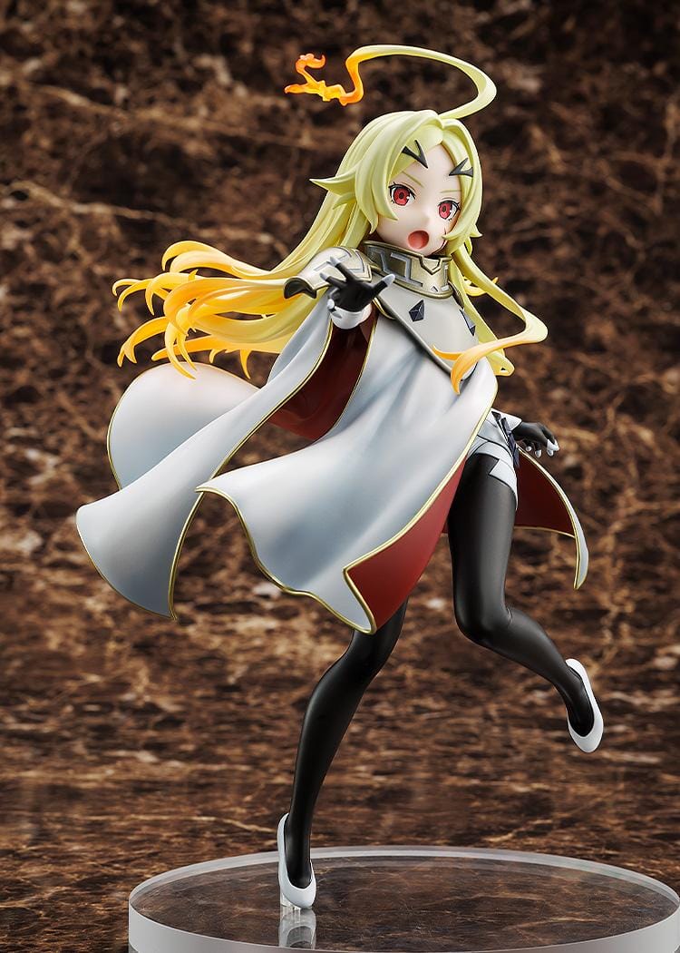 Sentenced to Be a Hero Teoritta 1/7 scale figure in dynamic pose with flowing cloak and detailed sculpt