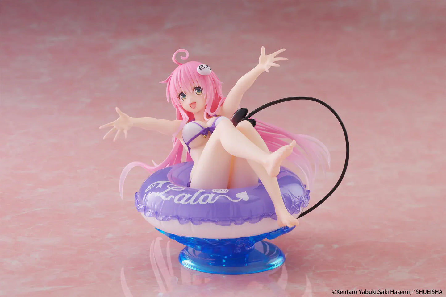 Lala Aqua Float Girls figure To Love Ru Darkness anime swimsuit figure with inflatable float base