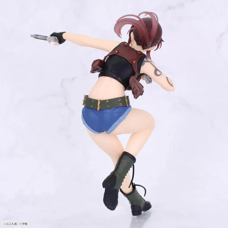 Black Lagoon VIVIT Revy action pose figure holding dual pistols