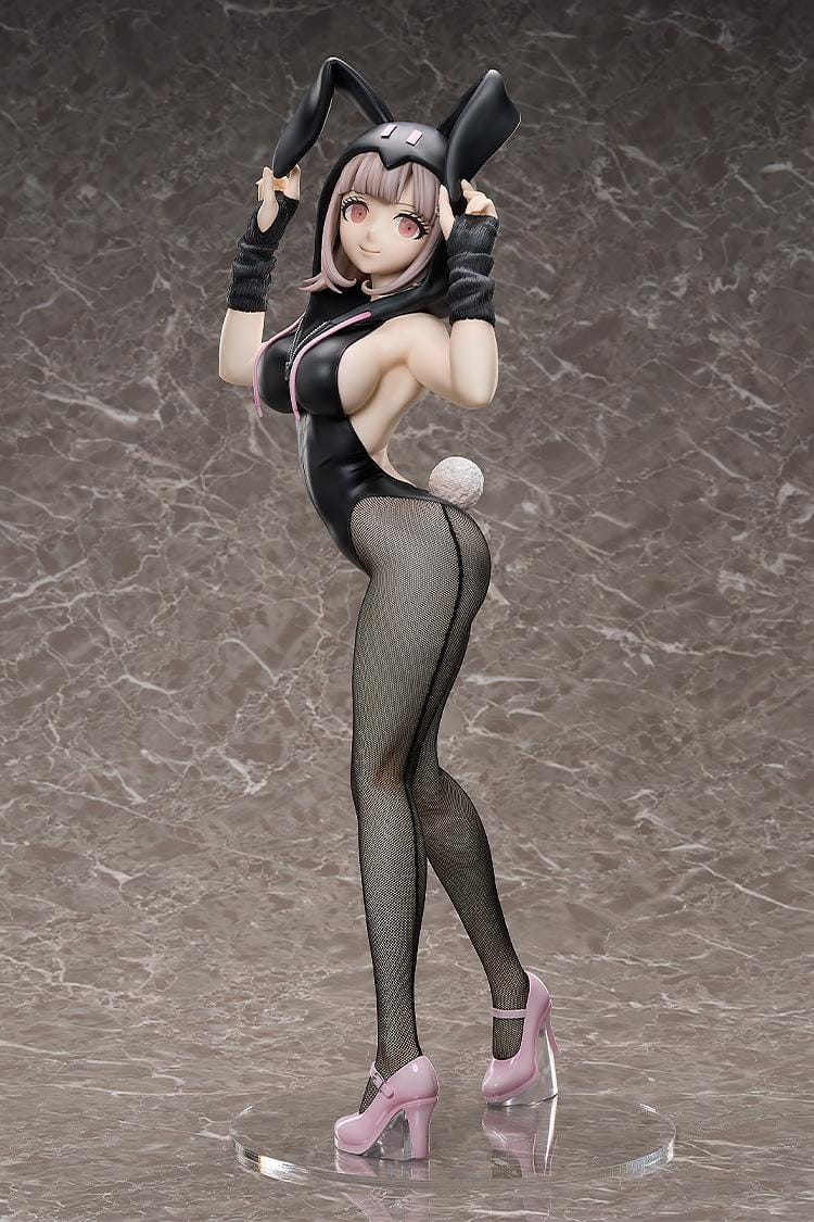 Danganronpa 2 Goodbye Despair B-Style Chiaki Nanami Bunny Ver 1/3 Scale Figure in black bunny outfit with fishnet tights