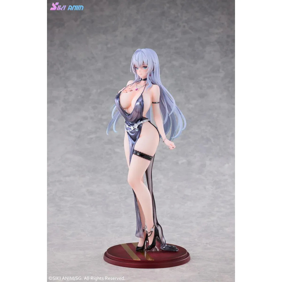 Shion Alfine Dress Version Deluxe Edition 1/6 scale figure with elegant black dress and silver hair