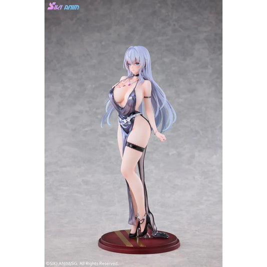Shion Alfine Dress Version Deluxe Edition 1/6 scale figure with elegant black dress and silver hair