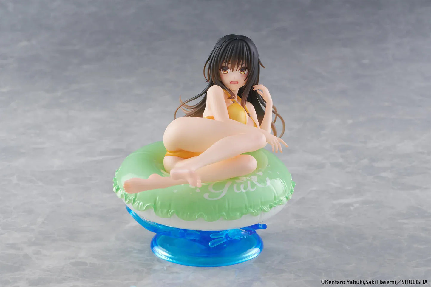 Yui Kotegawa Aqua Float Girls figure To Love Ru Darkness anime swimsuit figure with inflatable float base