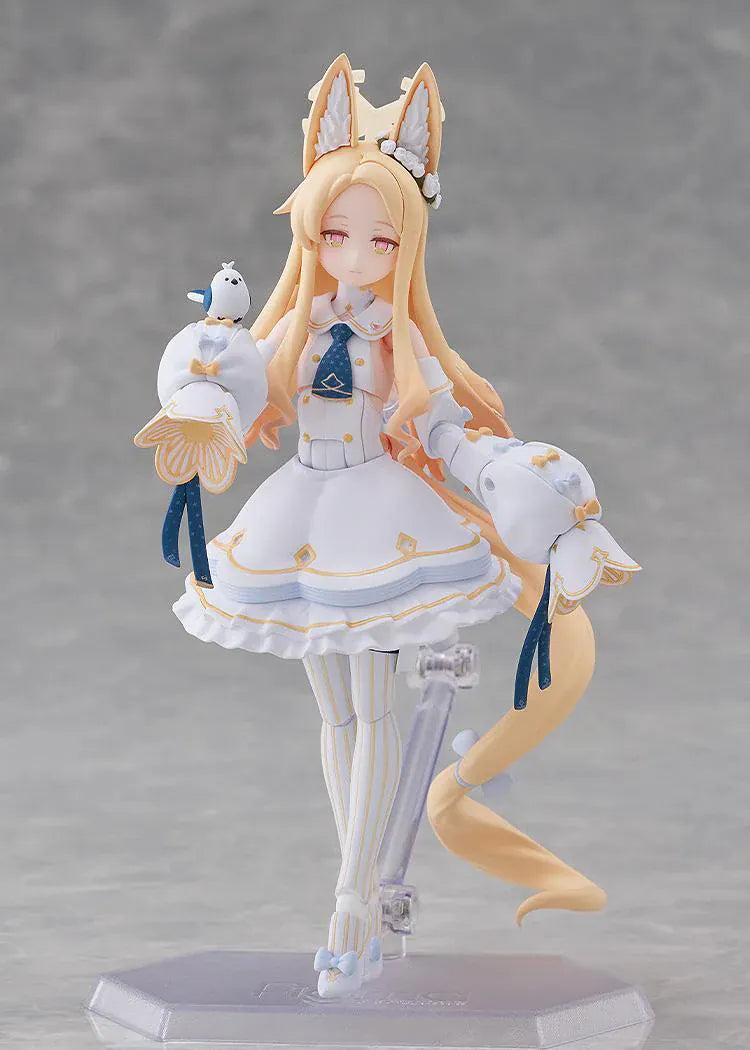 Blue Archive figma Seia Yurizono articulated figure in her signature Trinity General School outfit