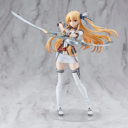The Legend of Heroes Trails of Cold Steel III Alisa Reinford 1/8 Scale Figure featuring Alisa with long blonde hair, white combat outfit, and signature bow weapon.